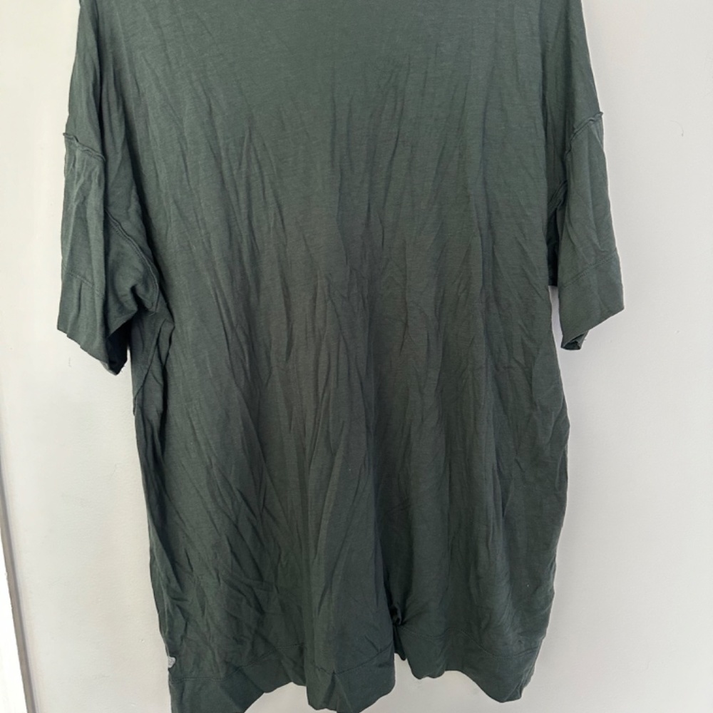 Zella Army Green Tee L - Picture 3 of 4